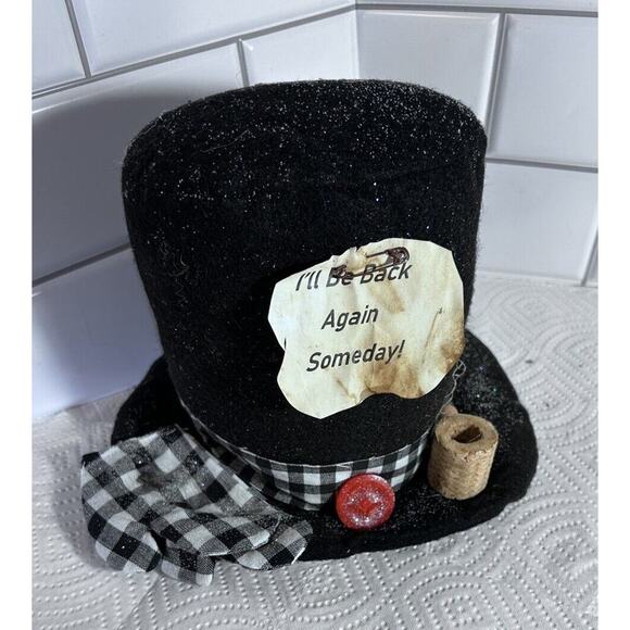 Handmade Other - Frosty The Snowman Hat Corn Cob Pipe Fabric Decoration I’ll Be Back Someday New